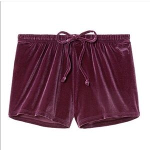 PINK VS Velvet Shorts